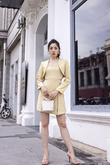 ENDERA EXTRA CROPPED BLAZER (YELLOW)