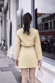 ENDERA EXTRA CROPPED BLAZER (YELLOW)