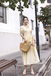 MAISIE PLUNGE NECK MIDAXI DRESS (LEMON)