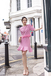 WENDI TRUMPET MINI SKIRT (BUBBLEGUM PINK)